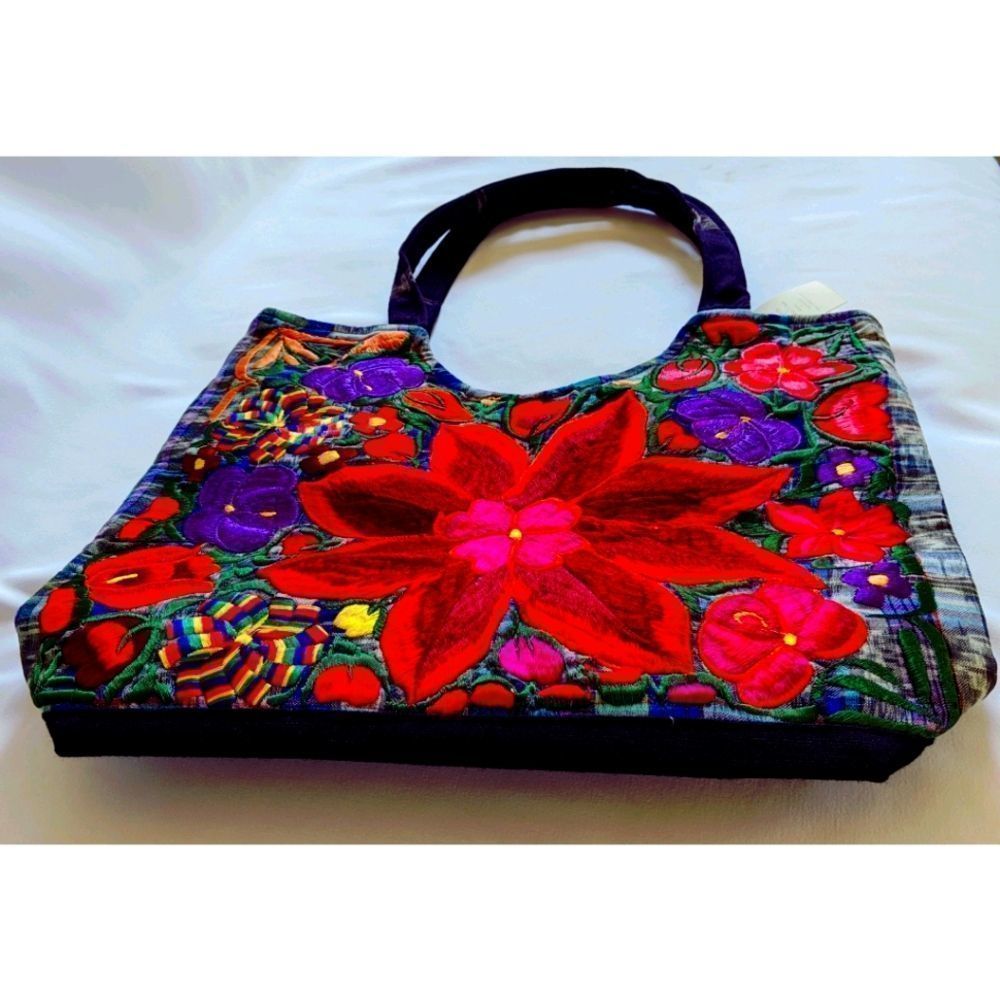 Embroidered Tote  - Picture 2 of 6